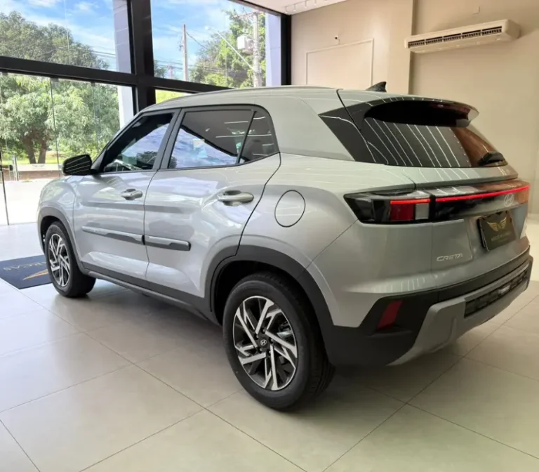CRETA PLATINUM 1.0 TURBO FLEX AUTOMÁTICO 2026_2027 Foto Ângulo traseiro direito