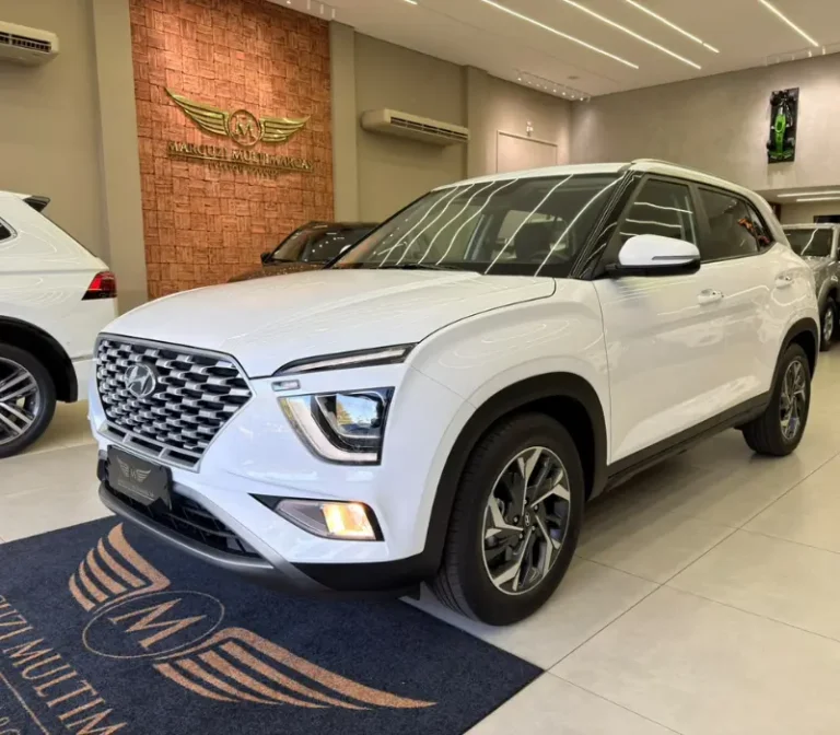 CRETA 1.0 TGDI LIMITED FLEX AUTOMÁTICO 2021_2022 39.000KM FOTO ÂNGULO FRONTAL DIREITO