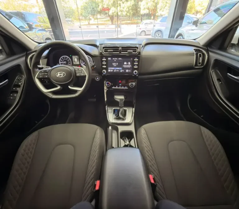 CRETA 1.0 TGDI LIMITED FLEX AUTOMÁTICO 2021_2022 39.000KM FOTO ÂNGULO INTERIOR