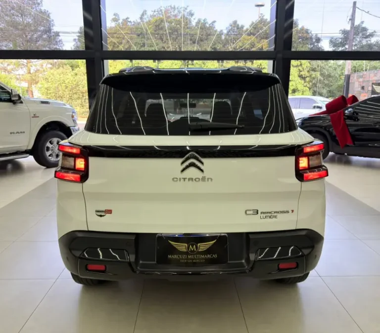CITROËN C3 AIRCROSS 1.0 TURBO 200 FLEX SHINE 7LUGARES CVT 2024_2025 53.000KM FOTO TRASEIRA